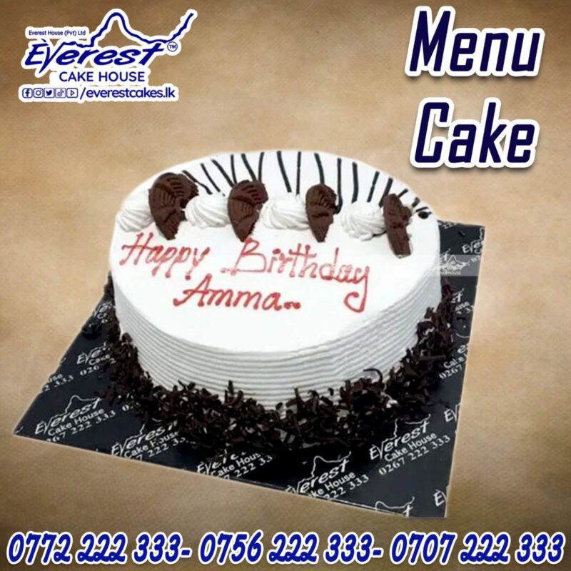 Menu Cake